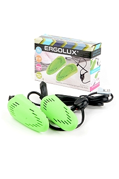 Сушилка ERGOLUX ELX-SD01-C16 для детской обуви, электрическая, салатовая